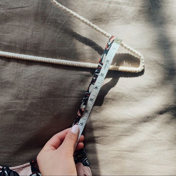 Zara Woman Floral Open Back Tank Top - Picture 6 of 6